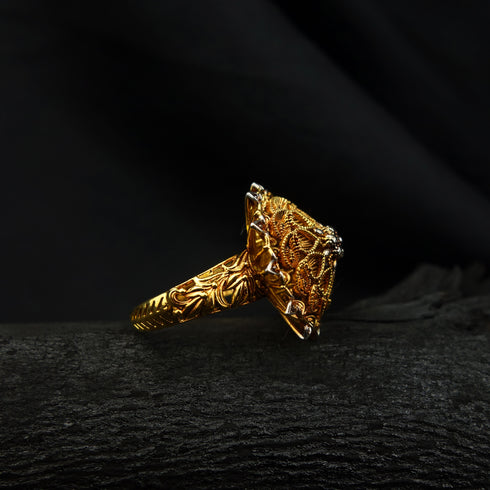 Sparkling Silver ring-DS 140
